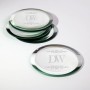 Circle Glass Mirror Coaster